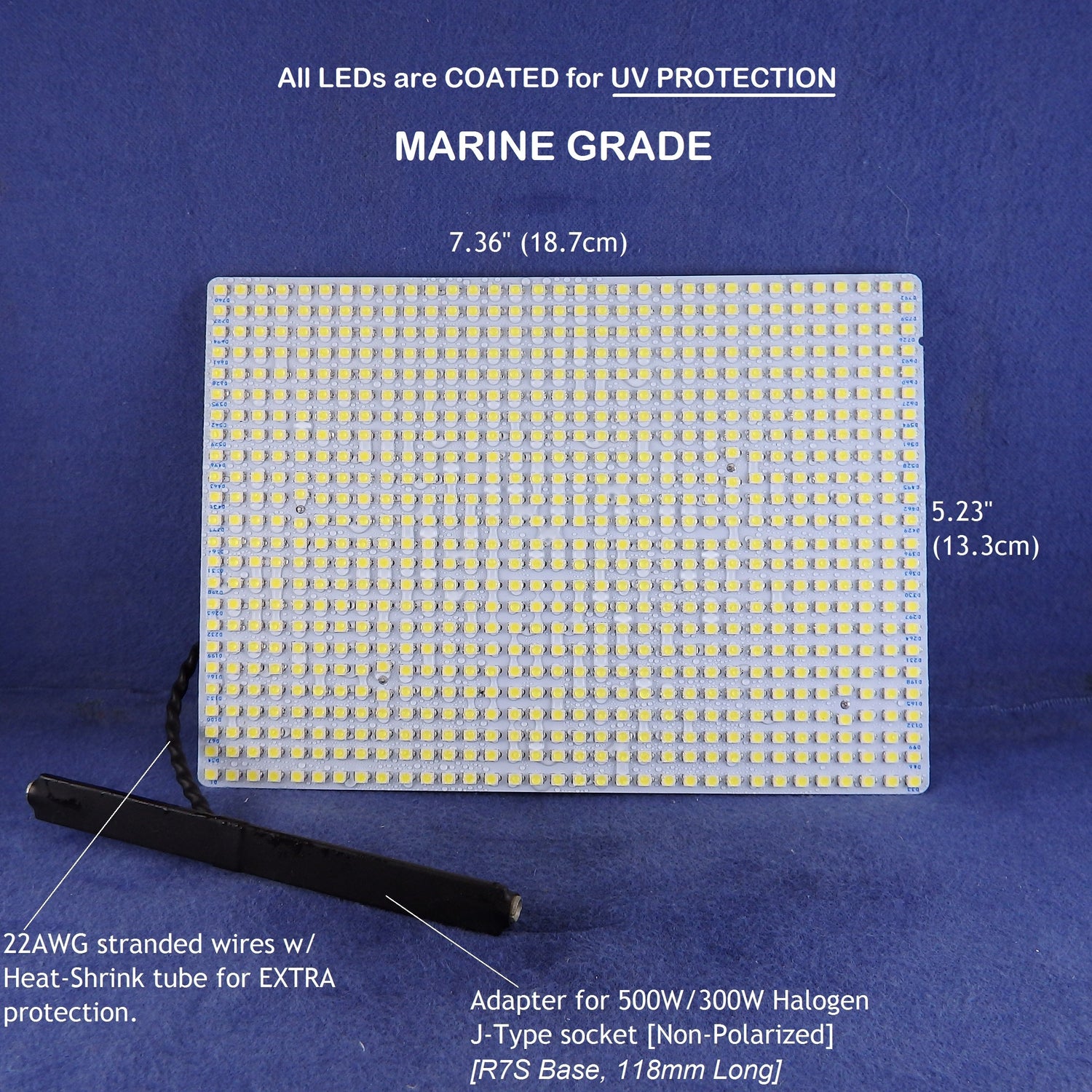 LED Panel Replacement for Halogen Flood Light Fixtures