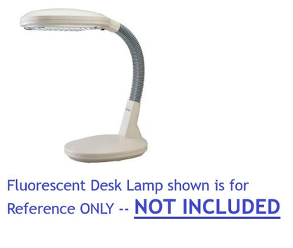 Our Very BRIGHT LED Replacement for Fluorescent Desk Lamp, P/N: SPTL224FML-COLOR