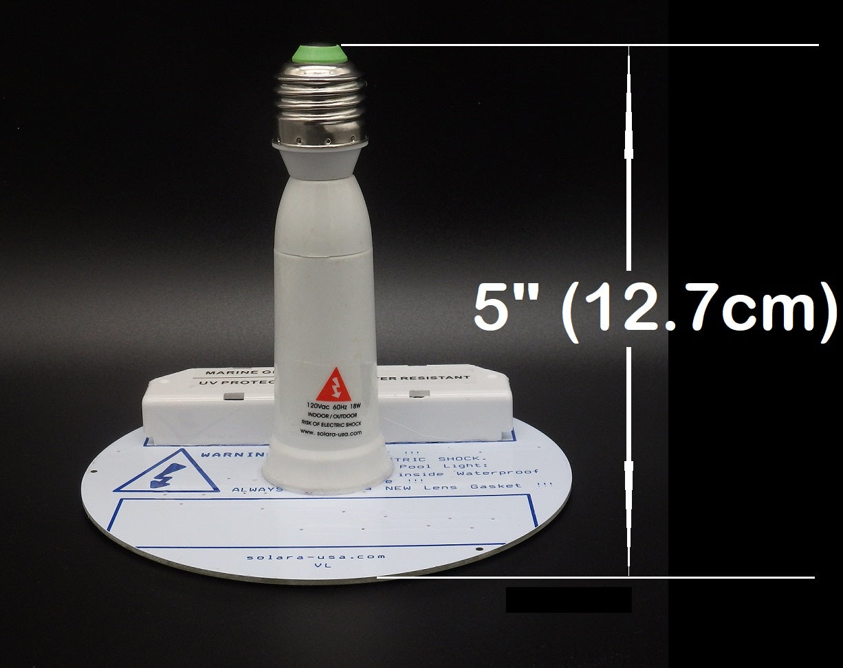 4200lm LED Bulb Replacement for BR40 Incandescent Bulb Pool Light for Hayward, Pentair Fixtures, P/N: SPTL448LM56-1A BR40 LB - COLOR