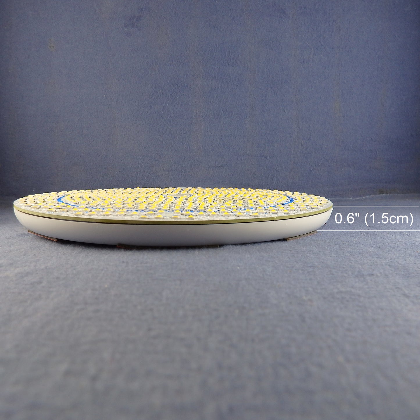 8" Diameter, 5400-Lumen LED Disc for Conversion from Halogen-Bulb Torchiere Floor Lamp, P/N: SPTL180LR+420LMC-TL-COLOR