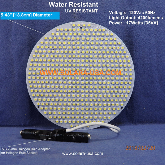 4200lm LED Kits for Halogen Bulb Replacement for Aqualumin III Fixture, P/N: SPTL448LM56-PLIII-COLOR