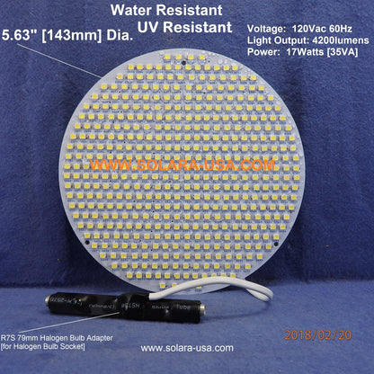 4200lm LED Kits for Halogen Bulb Replacement for Aqualumin II Fixture, P/N: SPTL448LM56-PLII-COLOR
