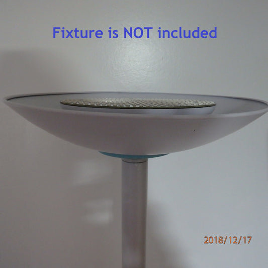 Triple Light Output 8" Diameter, 5400-Lumen LED Disc for Conversion from Halogen-Bulb Torchiere Floor Lamp, P/N: SPTL180LR+420LMC-TL-TLO--COLOR