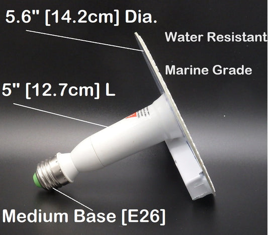 4200lm LED Bulb Replacement for BR40 Incandescent Bulb Pool Light for Hayward, Pentair Fixtures, P/N: SPTL448LM56-1A BR40 LB - COLOR