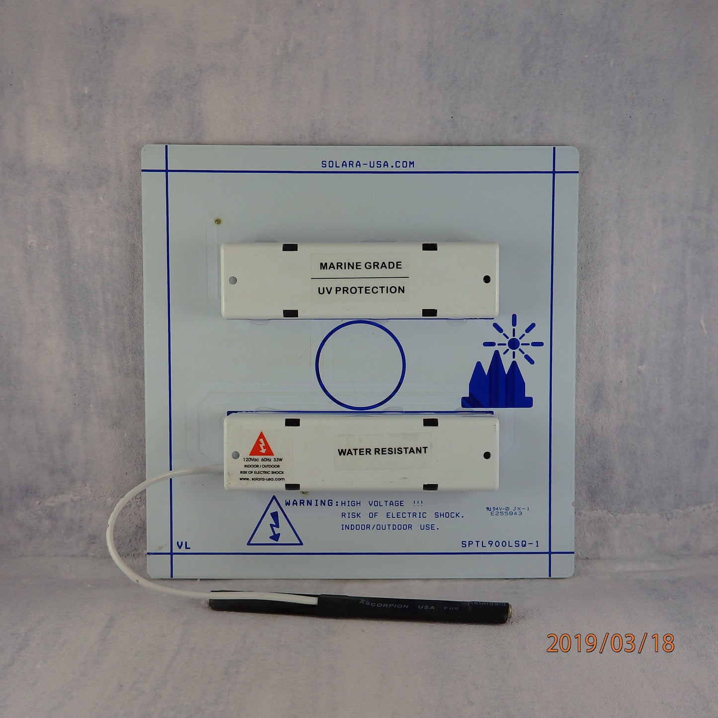 8000lm LED Panel Replacement for Halogen Bulb in Flood Light Fixtures, P/N: SPTL900LSQ-M-COLOR