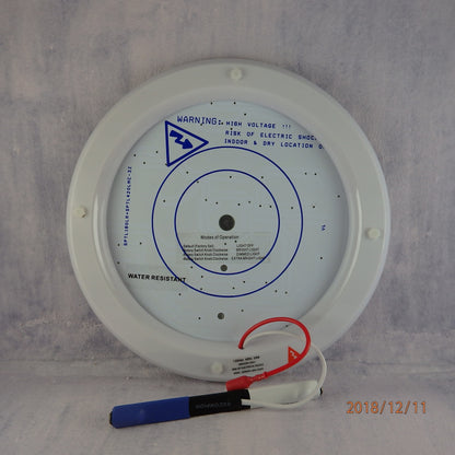 Triple Light Output 8" Diameter, 5400-Lumen LED Disc for Conversion from Halogen-Bulb Torchiere Floor Lamp, P/N: SPTL180LR+420LMC-TL-TLO--COLOR