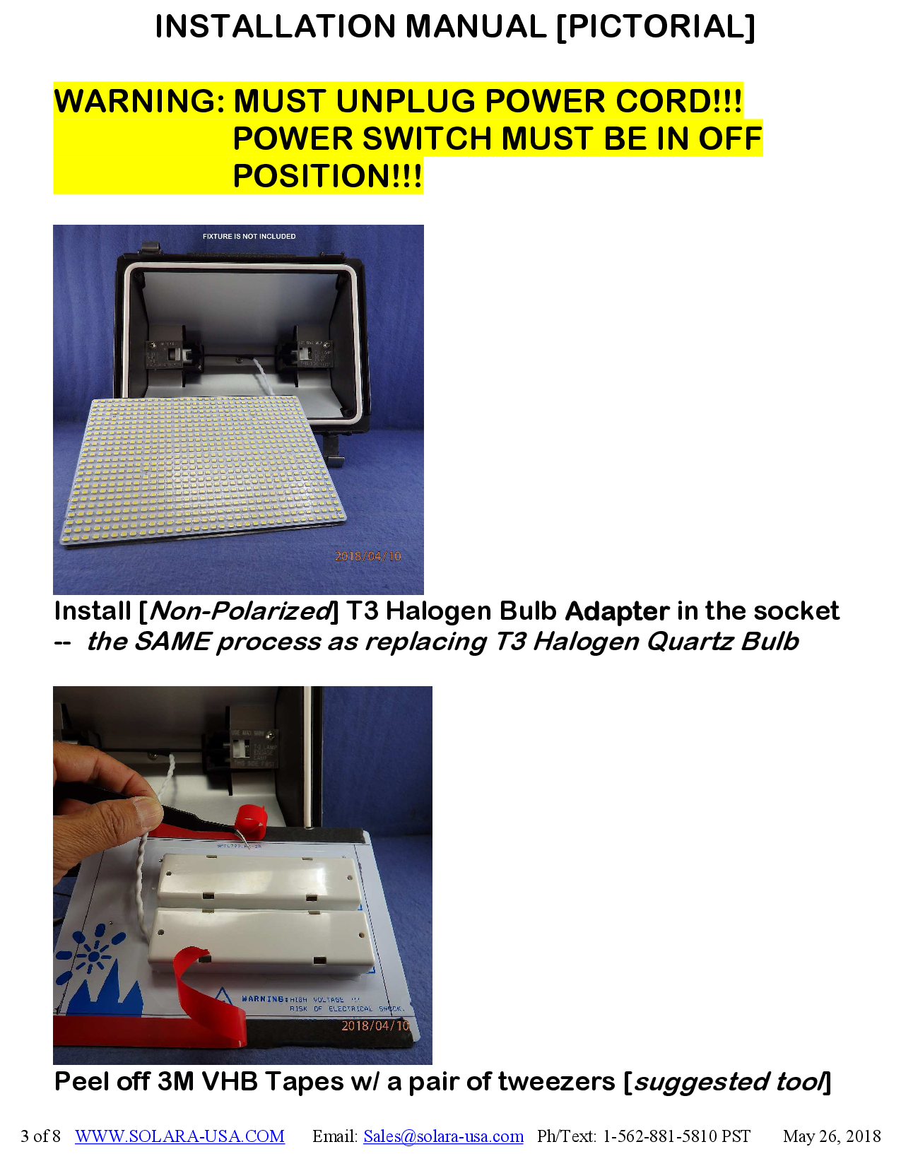 7000lm LED Panel Replacement for Halogen Bulb in Flood Light Fixtures, P/N: SPTL792LRC-M-COLOR