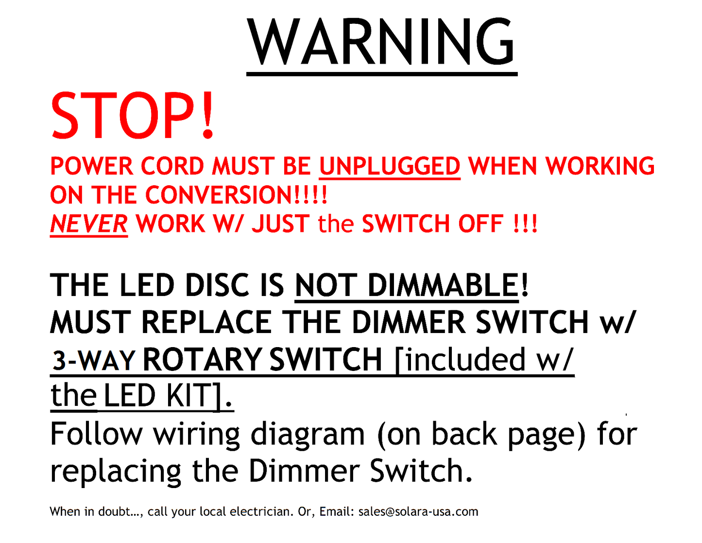 Triple Light Output 8" Diameter, 5400-Lumen LED Disc for Conversion from Halogen-Bulb Torchiere Floor Lamp, P/N: SPTL180LR+420LMC-TL-TLO--COLOR