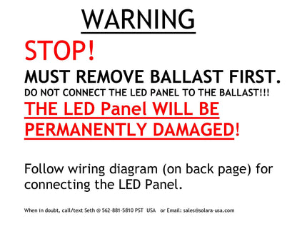 Our Very BRIGHT LED Replacement for Fluorescent Desk Lamp, P/N: SPTL224FML-COLOR