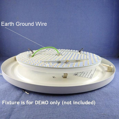 SOLARA-USA Extremely BRIGHT 4200-lumen 8" LED Circline for Ceiling Light, Ceiling Fan Light, P/N: SPTL448LRM-COLOR