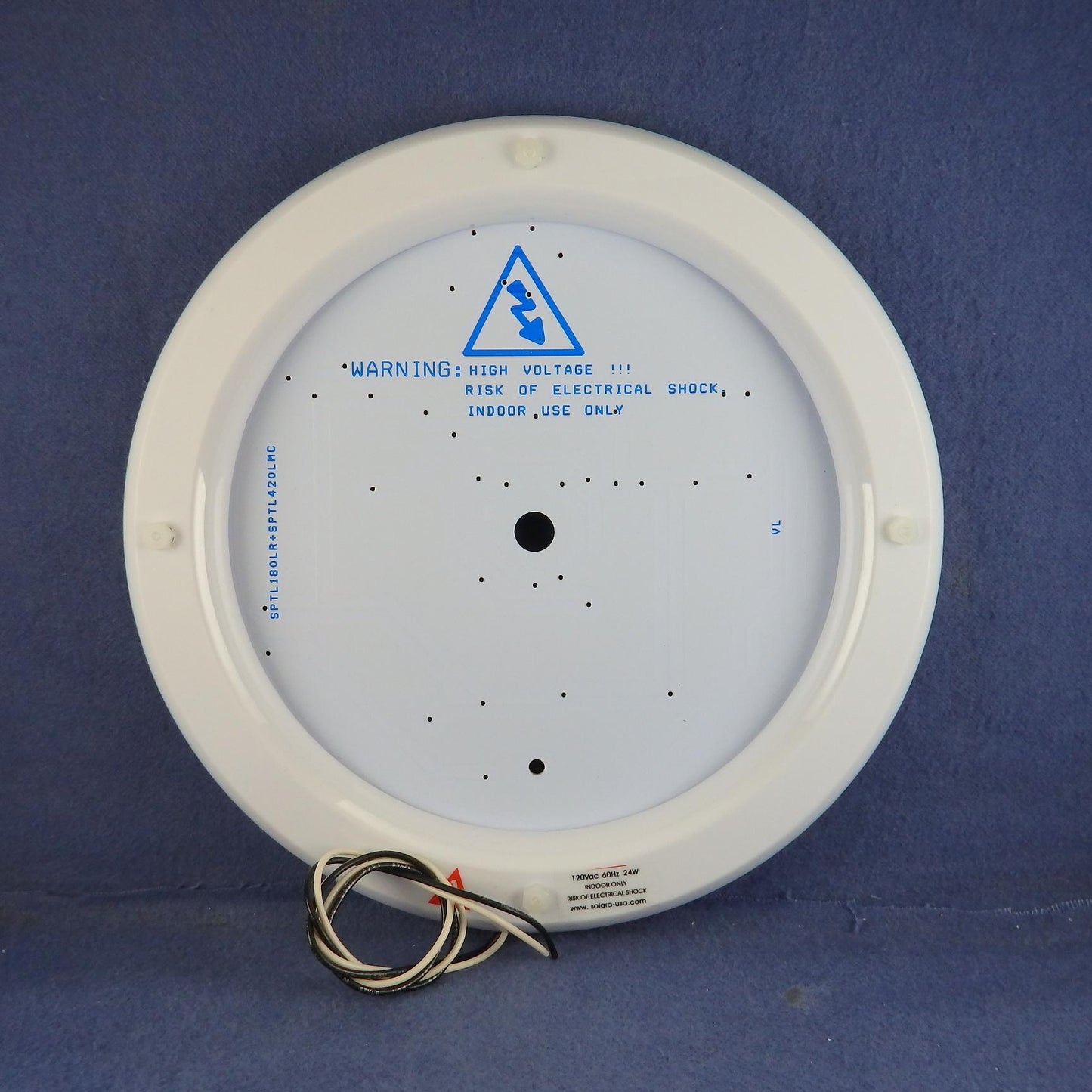 8" Diameter 5400-lumen LED Circular Light for Ceiling Light & Ceiling Fan Light, P/N: SPTL180LR+LMC420LMC-COLOR
