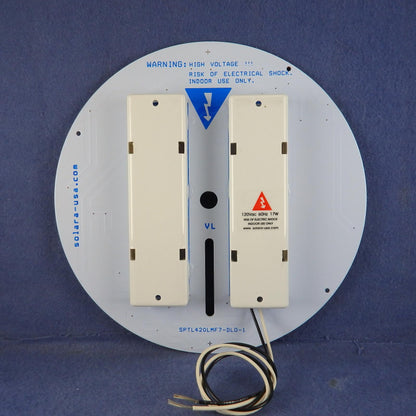 7" Diameter 4000-lumen LED Circular Light for Ceiling Light & Ceiling Fan Light, P/N: SPTL420LMF7-COLOR