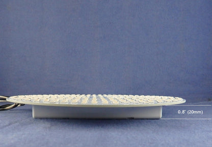 7" Diameter 4000-lumen LED Circular Light for Ceiling Light & Ceiling Fan Light, P/N: SPTL420LMF7-COLOR